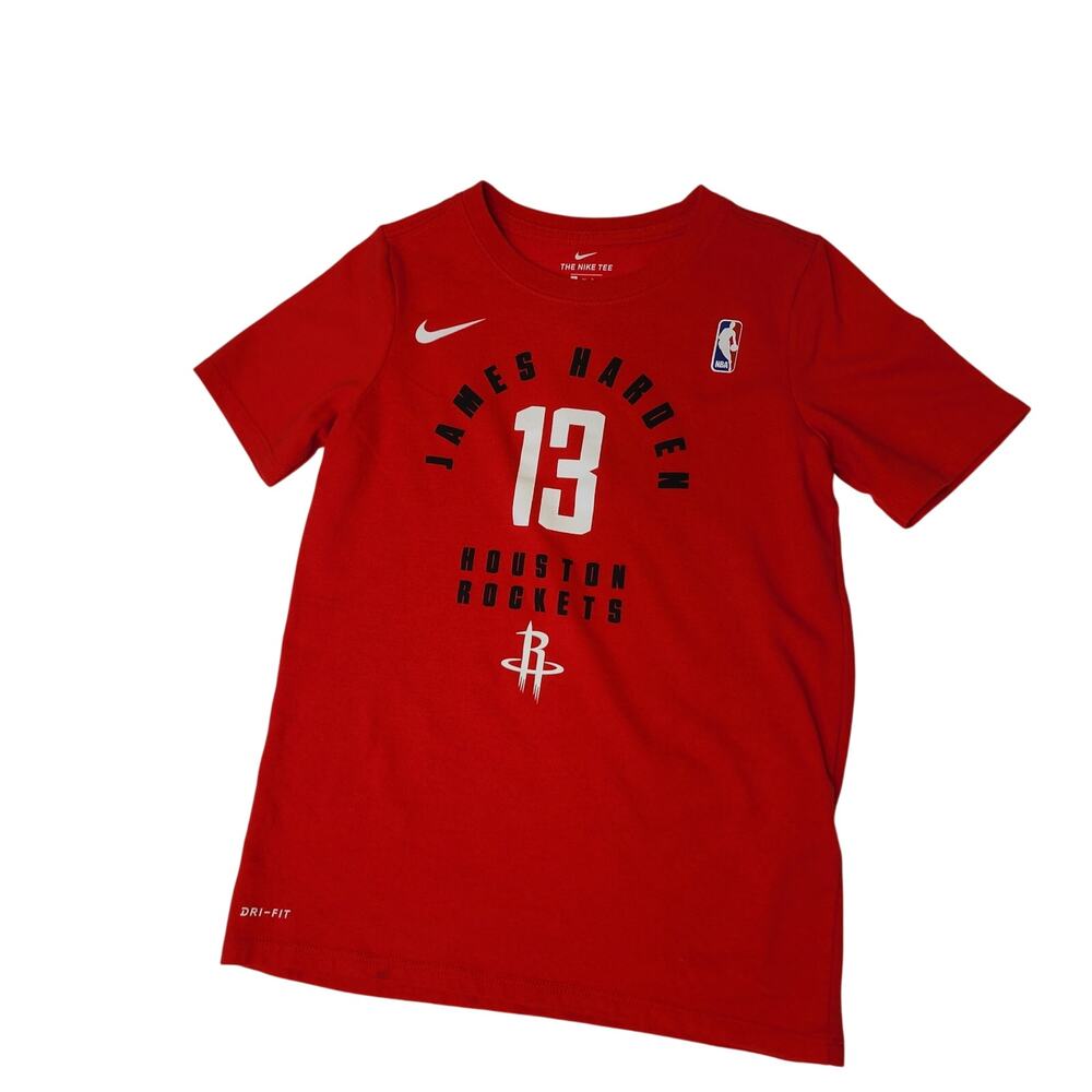 Nike Dri-Fit James Harden Houston Rockets Red Kids Small 8